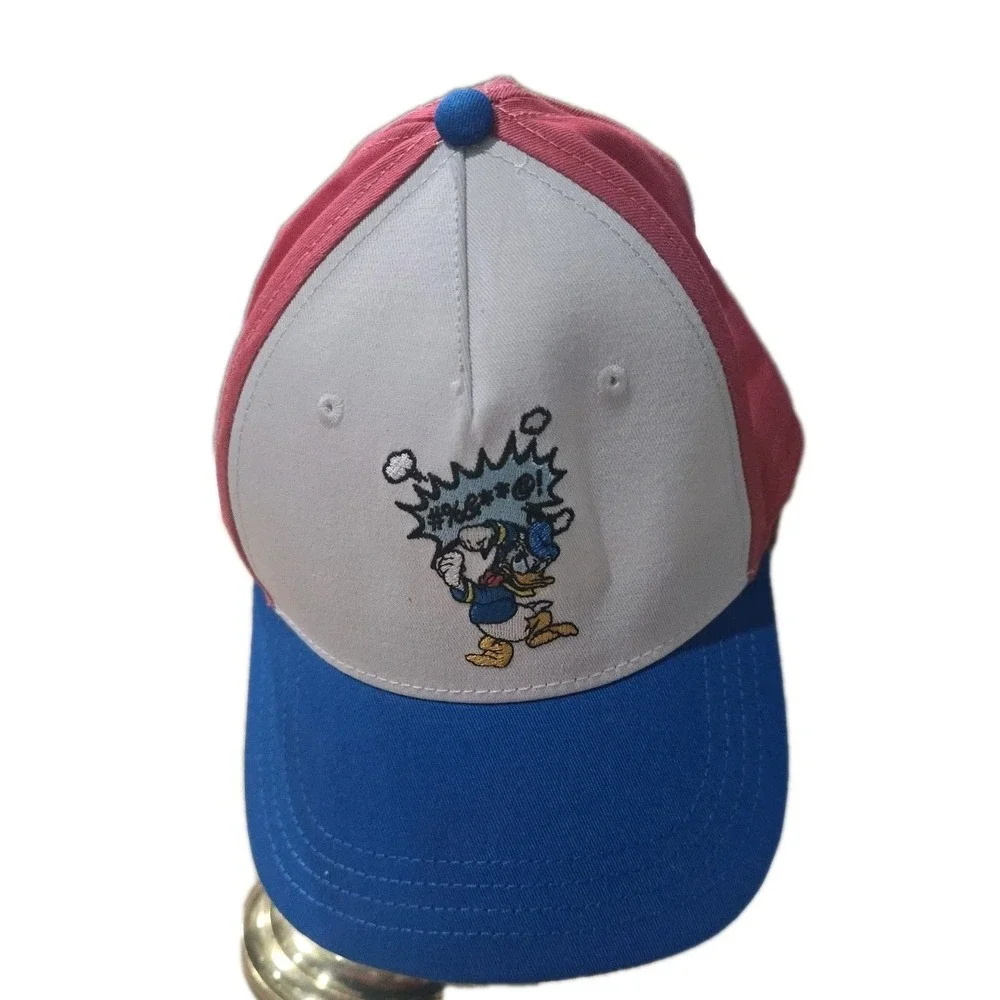 Disney Parks Donald Duck Cartoon Adult Baseball Cap Hat Official Disney Vacation